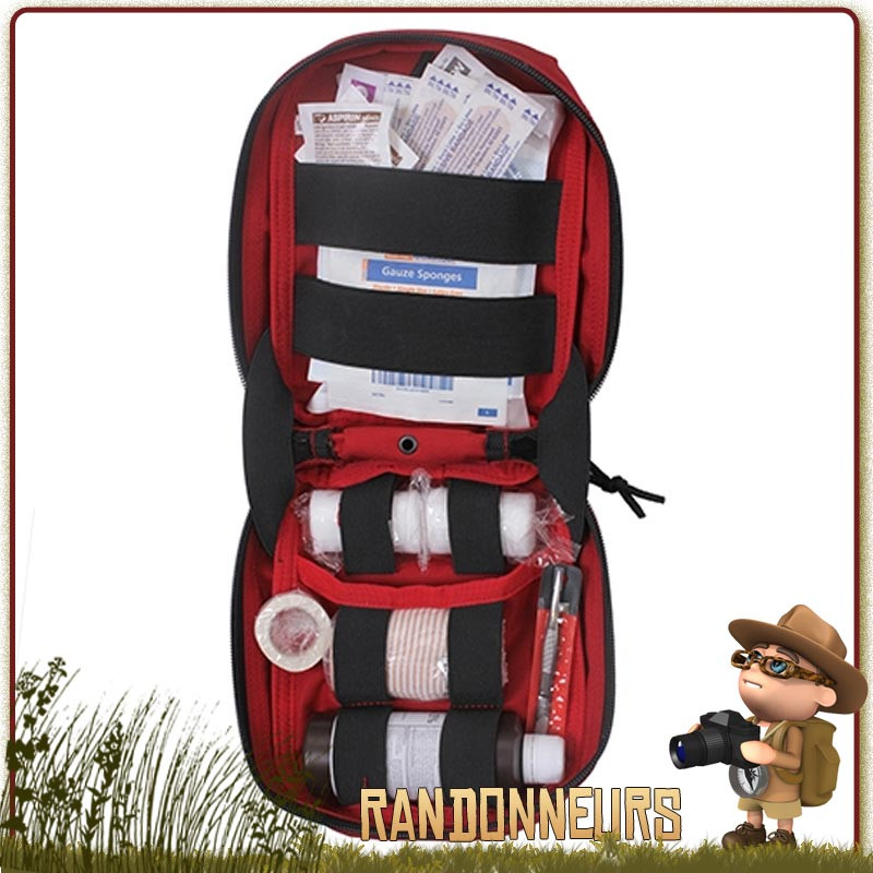 Trousse premier secours kit soin urgence militaire