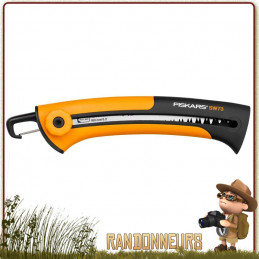 Scie rétractable Fiskars Xtract SW73 de randonnée bushcraft idéale pour la chasse et le jardin