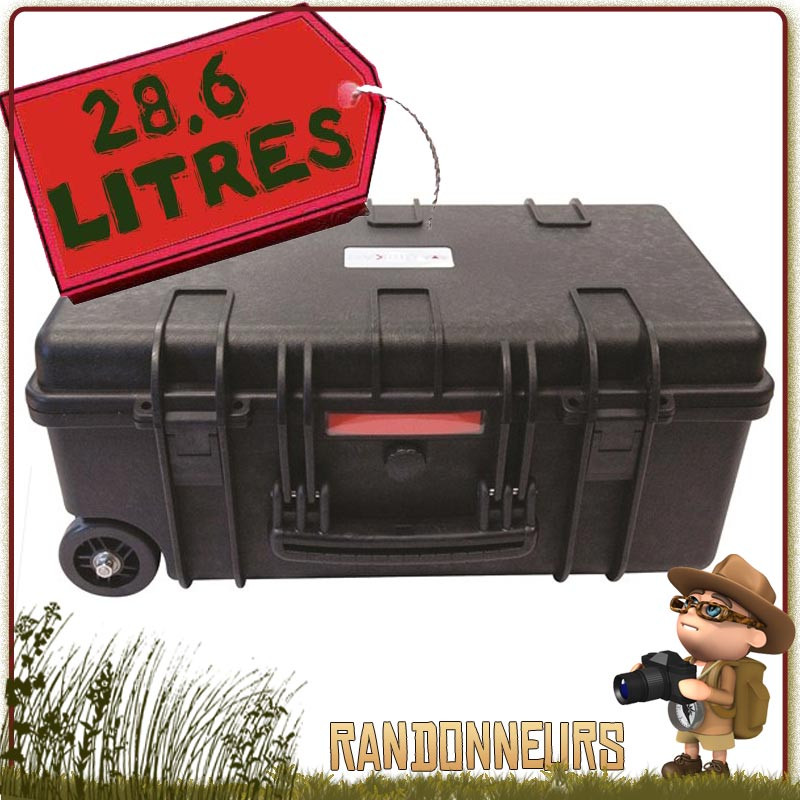 Valise Urikan XPLOR 28 Litres étanche pour le transport et protection d'équipement en conditions extrêmes