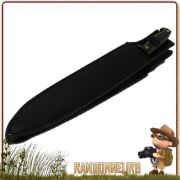 Machette lame 42 cm de Puma Tec, en acier 420, manche gomme idéale pour  travaux de coupes et débroussaillage bushcraft