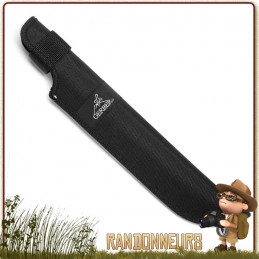 Machette Gerber GATOR Junior, machette bushcraft légère, robuste, lame 43 cm acier inox affutée avec scie