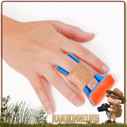 ATTELLE MODELABLE SAM SPLINT pour DOIGTS pour tous les types d'immobilisation de premiers soins avec traumatisme