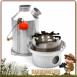 Réchaud Bois Hobo Stove Large Kelly Kettle  pour une Bouilloire KellyKettle scout base camp et transforme réchaud bois