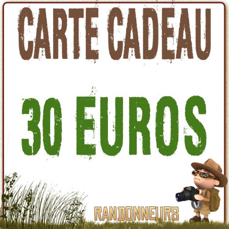 Carte Cadeau 30 Euros