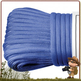 bobine tressage bracelet Paracorde Polyester 30 m Rothco Bleu Royal