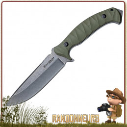 Poignard BOKER Magnum Persian Fixed, meilleur couteau bushcraft survie plate semelle