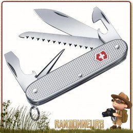 Couteau Suisse Victorinox Farmer 9 fonctions et 5 pièces (lame, décapsuleur, ouvre-boite, tournevis, dénude fil...)