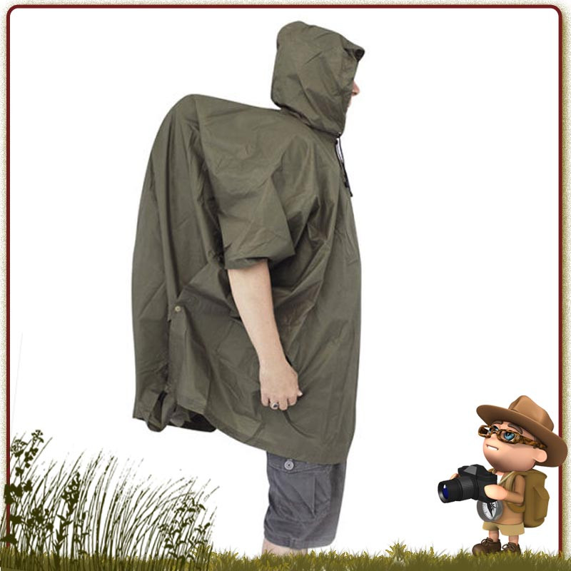 Poncho Windshield Active Leisure de randonnée avec couvre sac à dos trekking intégré