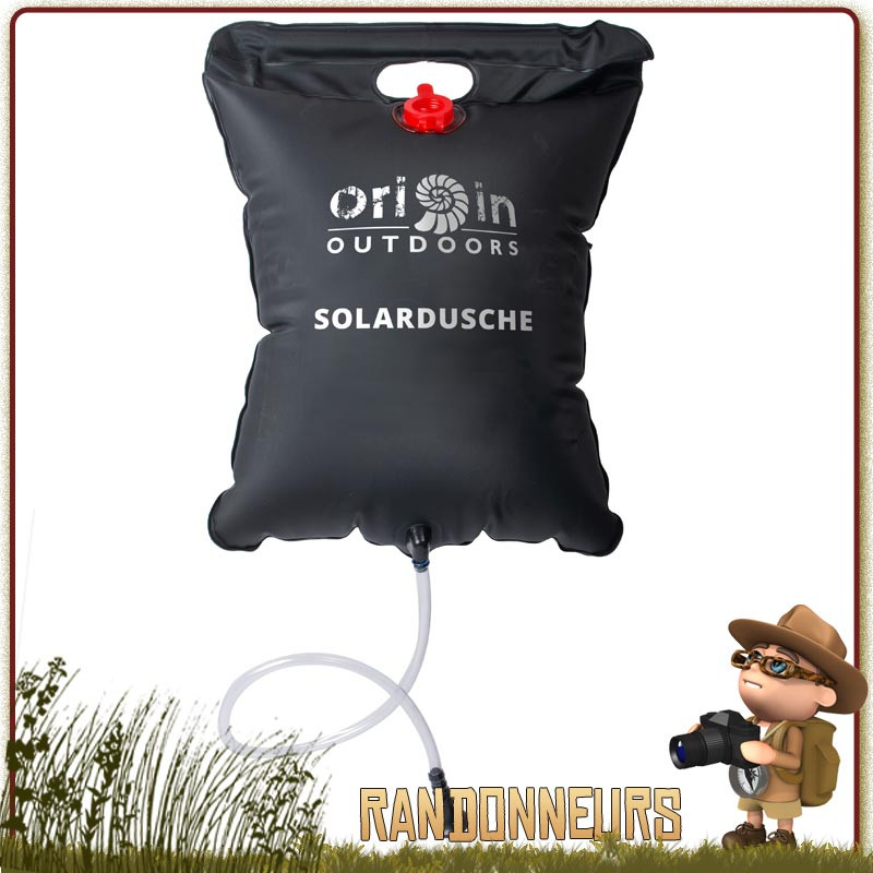 Douche Solaire 20 Litres Origin Outdoors bivouac camping plage