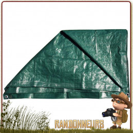 Bache Tarp Plastique 240 par 180 Highlander abri bushcraft survie