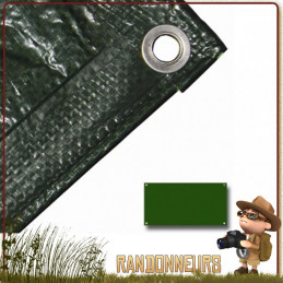 Bache Tarp Plastique 240 par 180 Highlander abri bushcraft survie