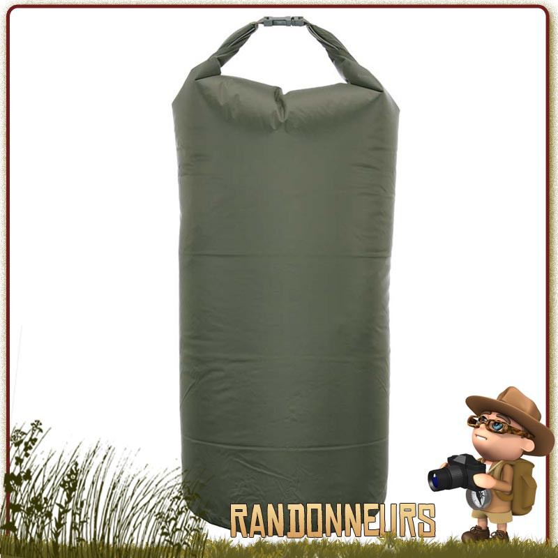 Sac militaire Etanche PVC 70 Litres vert armee 101 Inc opex