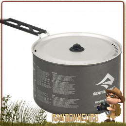 Casserole trekking aluminium legere Alpha Pot 3.7 litres Sea To Summit