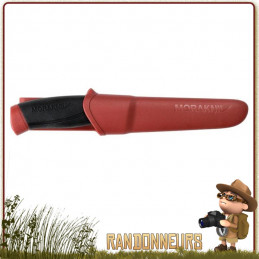 Couteau COMPANION F Noir et Rouge MORA randonnee bushcraft survie