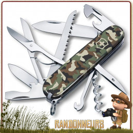 meilleur Couteau suisse multifonctions Victorinox HUNTSMAN Camo militaire chasse