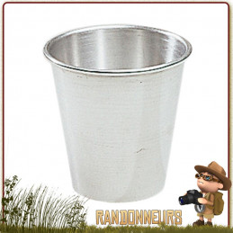 verre timbale 23 cl CAO en aluminium ultra légère de randonnee bivouac camping