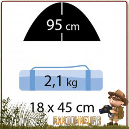 tente DOLOMITE 2 Jamet, dome tunnel de camping 2 deux places 3 trois saisons. tente Dolomite jamet de montagne