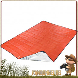 Couverture de survie militaire, couverture aluminium PE petit prix