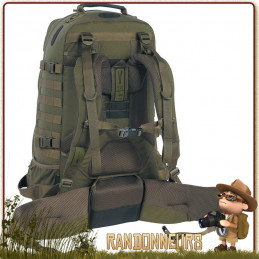 Sac à Dos TROOPER PACK 45L Tasmanian Tiger Vert Olive dédié randonnée portage bushcraft