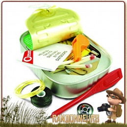 Kit de survie complet Coghlans en conserve étanche, kit de survie complet en boite de conserve est étanche