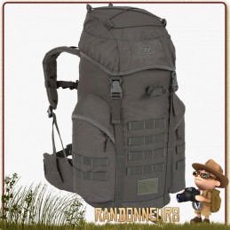 sac à dos ville homme militaire FORCES 44 Litres GRIS Highlander