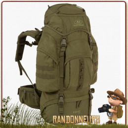 vrai grand Sac à Dos militaire FORCES 66 Litres VERT Highlander type randonnée bushcraft