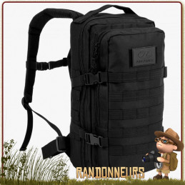 Sac à Dos RECON PACK 20 Litres NOIR Highlander day pack léger idéal pour la randonnée bushcraft à la journée