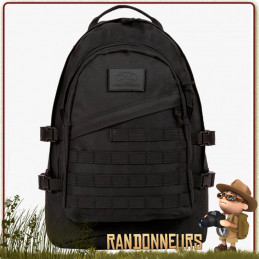 Sac à Dos RECON PACK 40 Litres NOIR Highlander type militaire pour la randonnée en ville