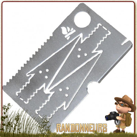 Carte de Survie Bushcraft Essentials