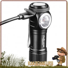 Lampe torche puissante porte clé, la FENIX LD15R donne 500 lumens sur près de 85 mètres, sur batterie 16340