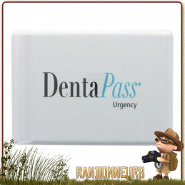 Dentapass, kit de premiers secours dentaire d’urgence premiers soins dentaires en voyage trekking